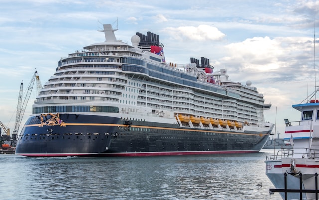 Disney cruise ship at Port Canaveral, Florida