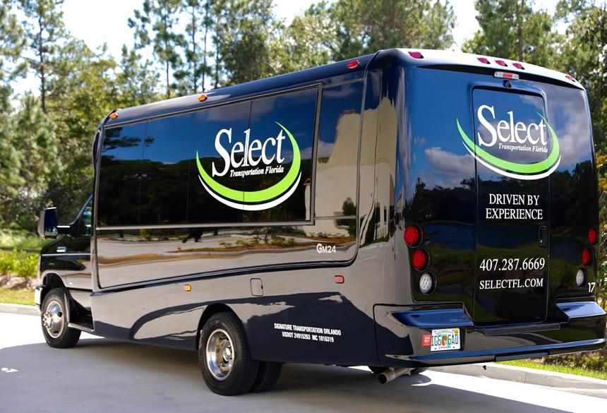 Mears Select Luxury Executive Van in Orlando, Florida