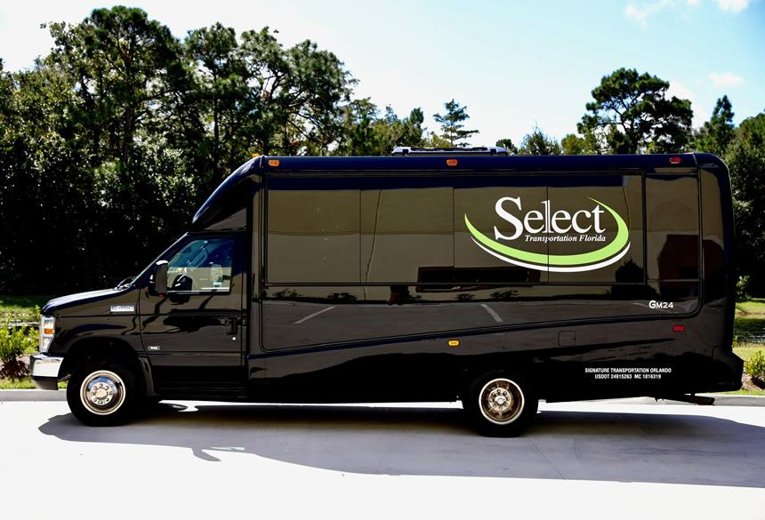 Mears Select Luxury Executive Van in Orlando, Florida