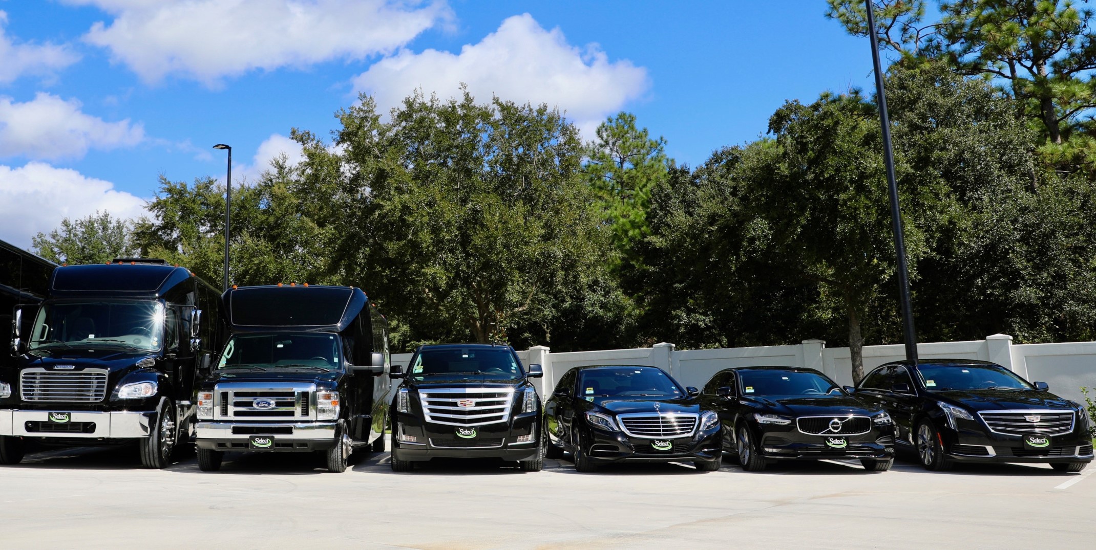Mears Select luxury, black car and van fleet